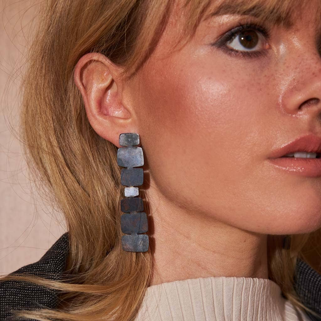 Mod Cairn Statement Earrings