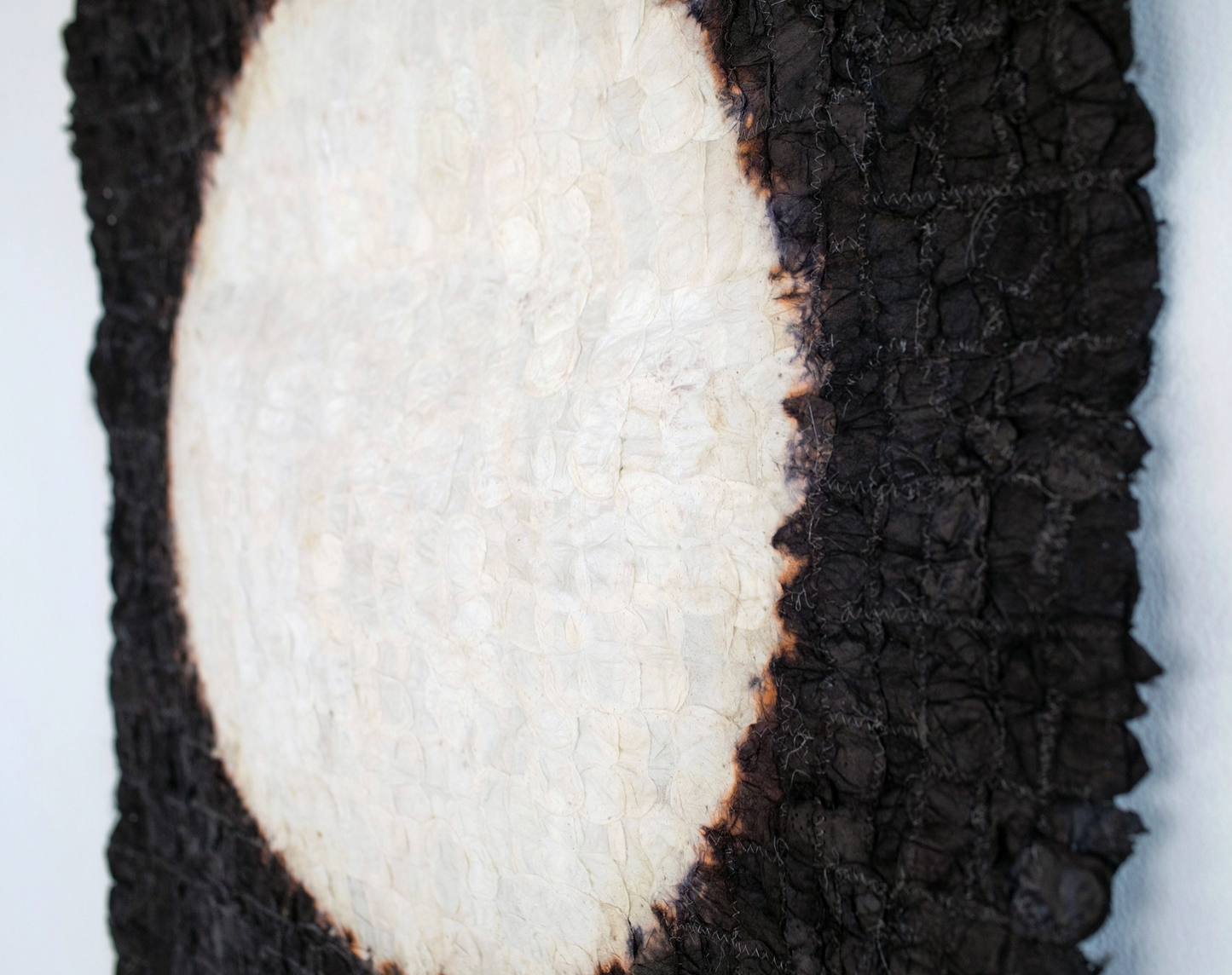 Silk Harvest Moon Wall Hanging