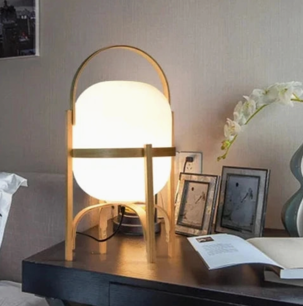Art Neuvo Floor Lantern