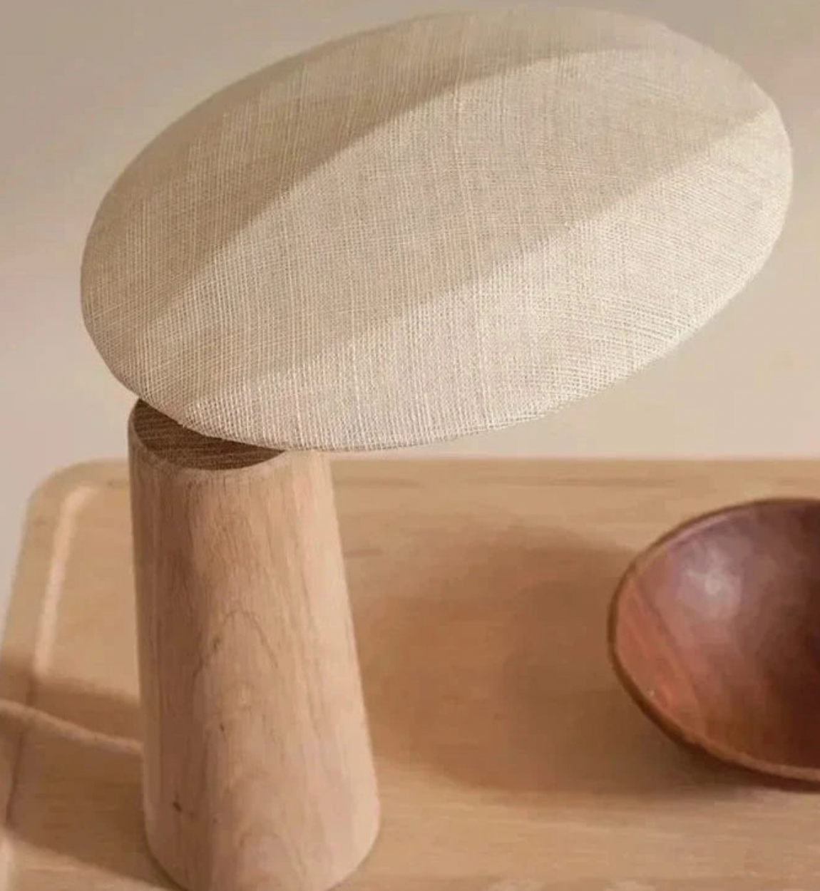 Wabi Sabi Linen Table Lamp