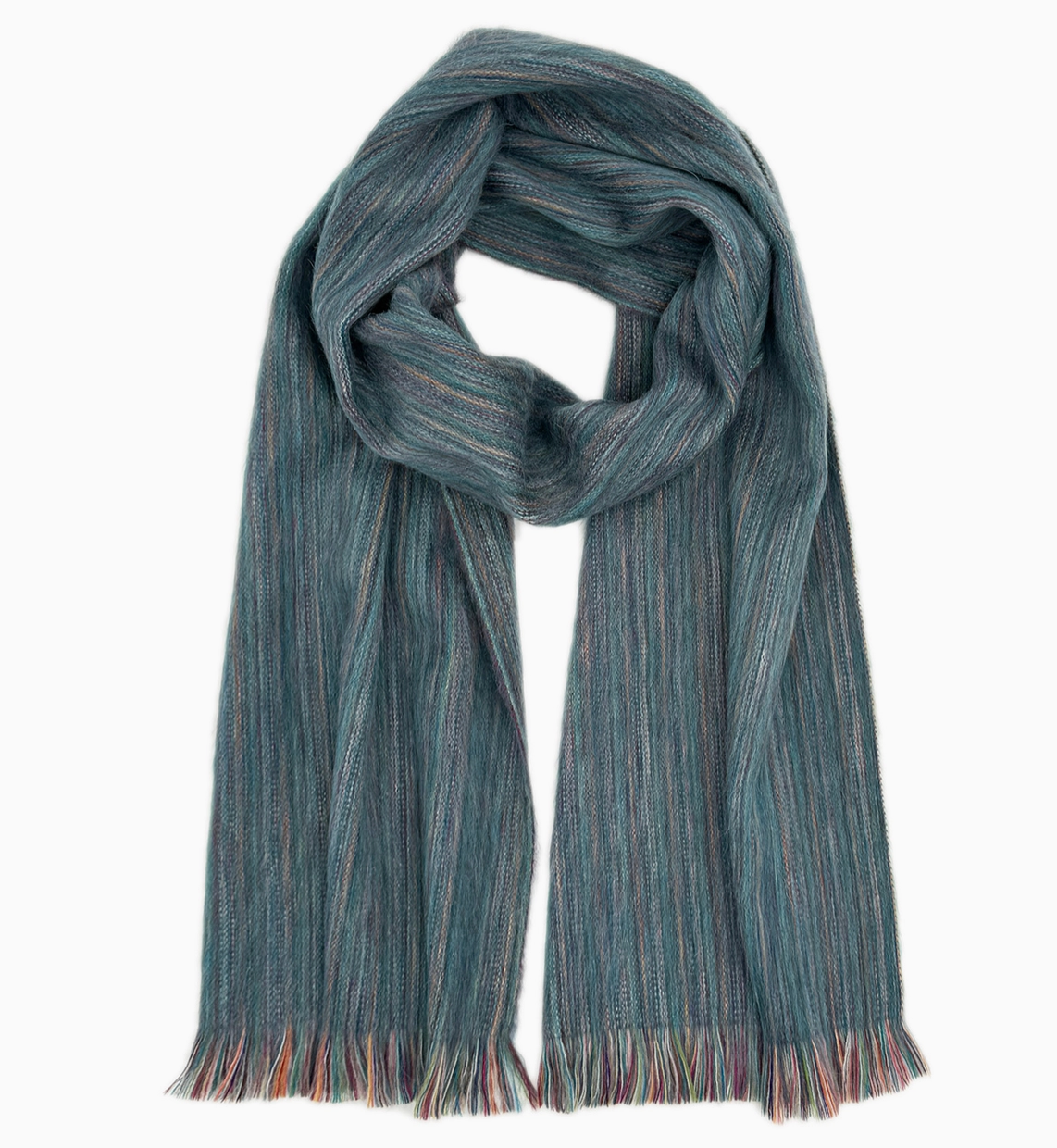 Alpaca Scarf - Indigo