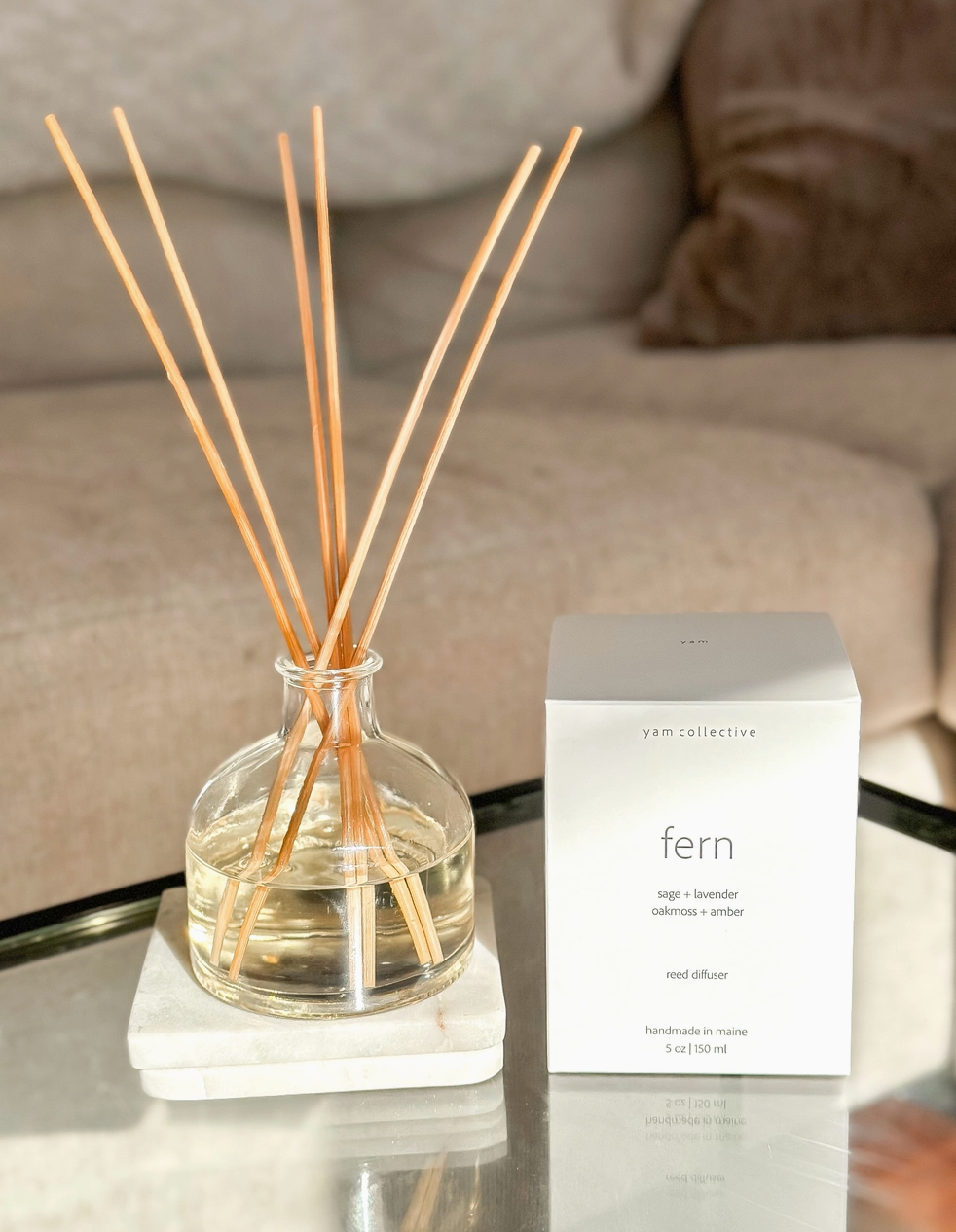 Fern - Oakmoss + Amber Reed Diffuser