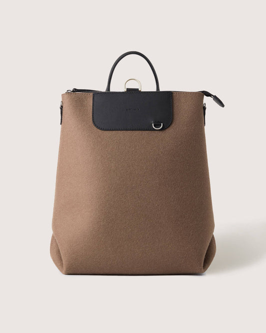 Bedford Merino Wool Backpack - Cumin Black