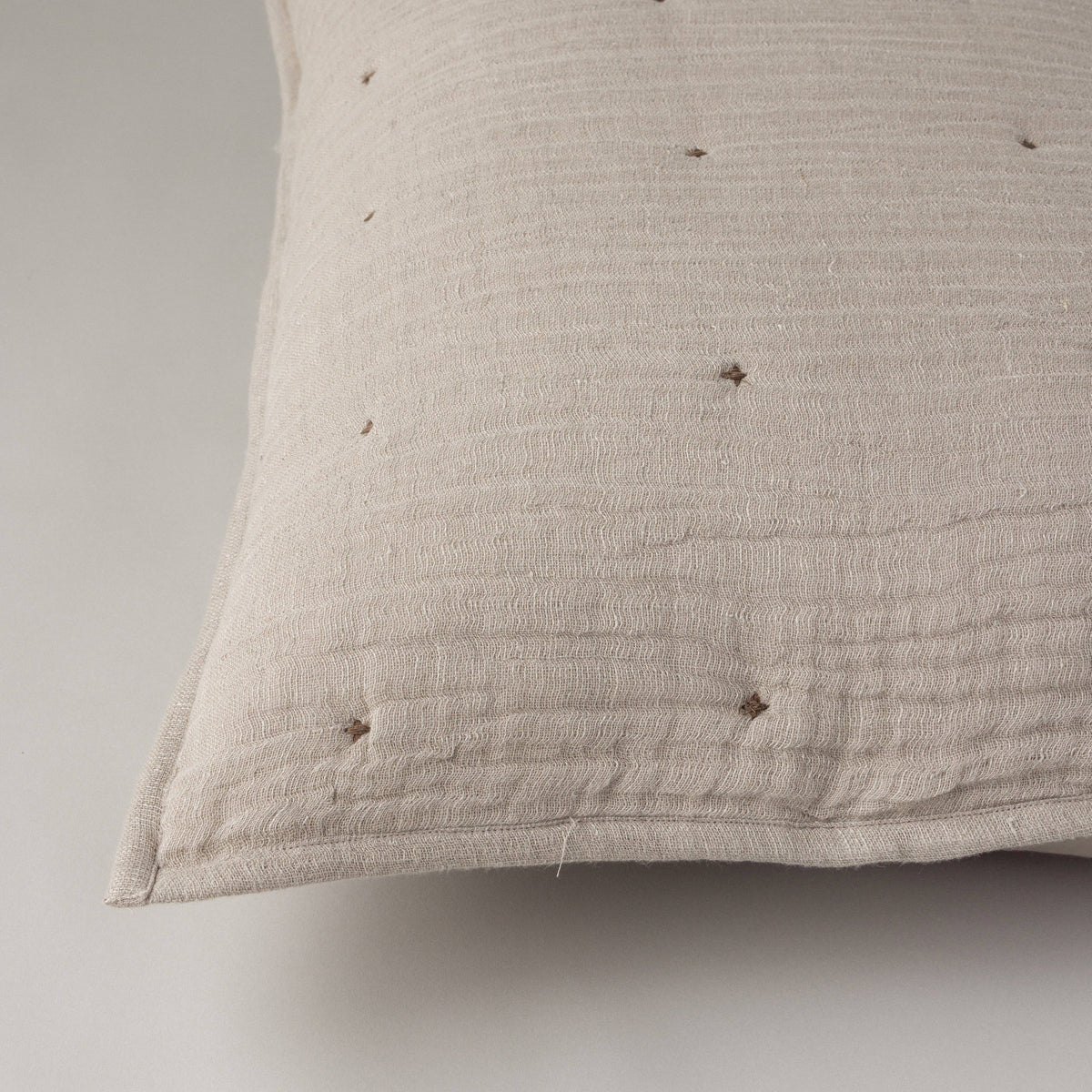 Tack Stitch Sham