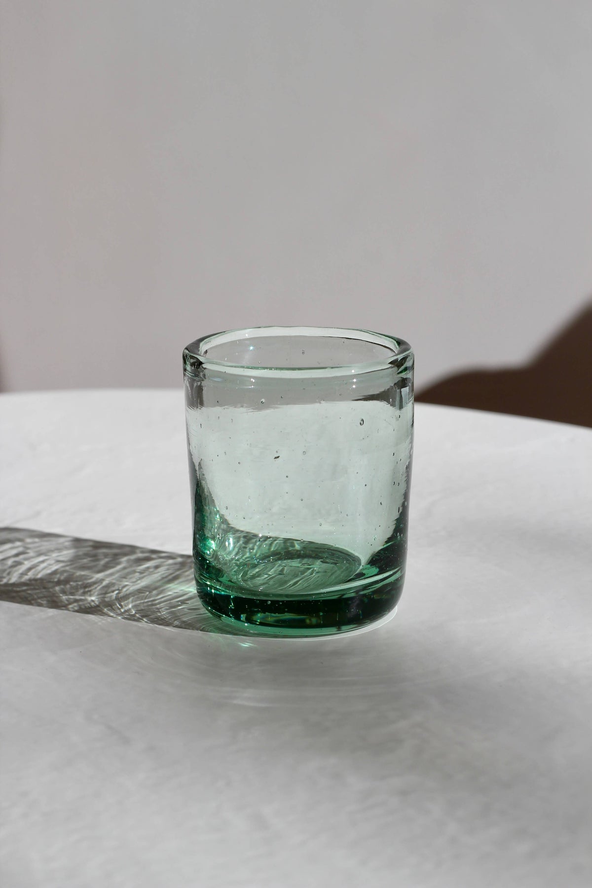 Mini Tumbler, handblown, seaglass