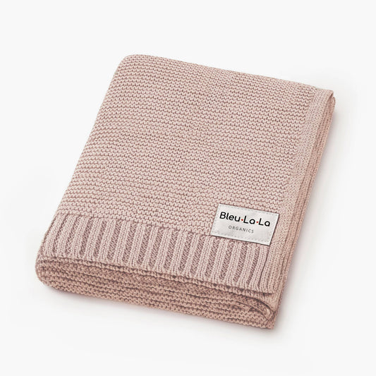 Heritage Knit 100% Organic Cotton Swaddle Blanket
