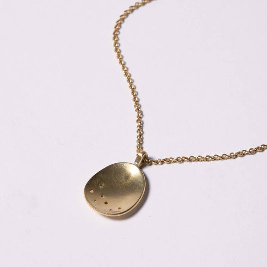 Mini Origin Necklace | Brass