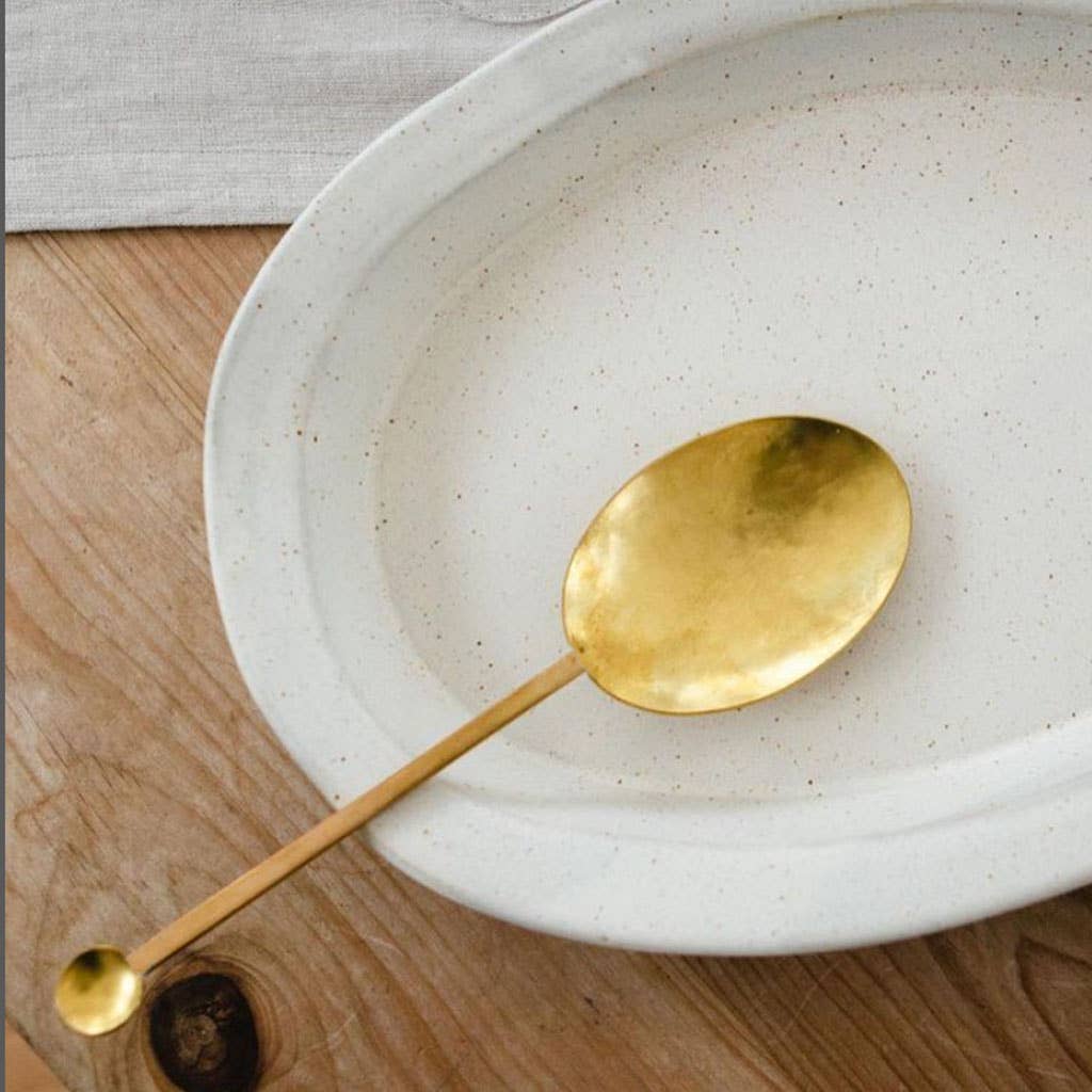Oval Serving Spoon