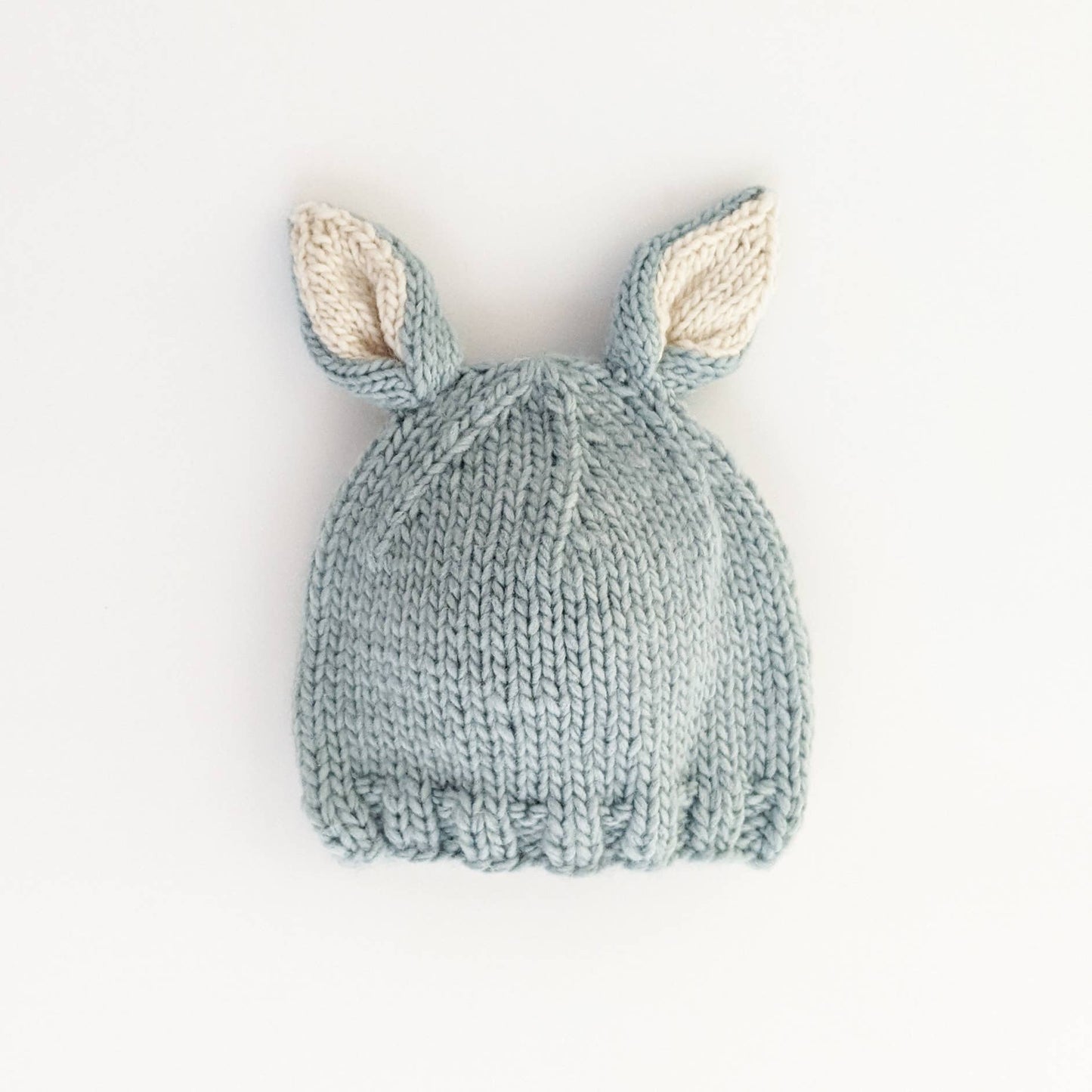 Bunny Ears Blue Beanie