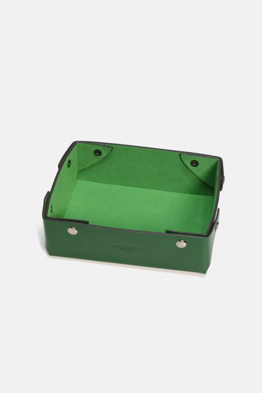 Catch-All Leather Tray