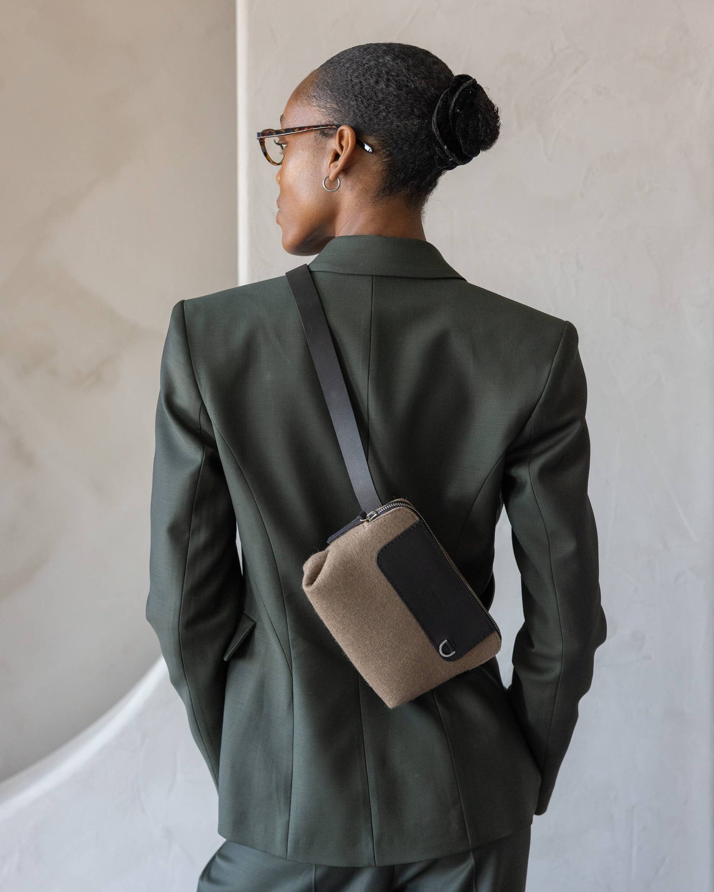 Bedford Merino Wool Belt Bag - Cumin
