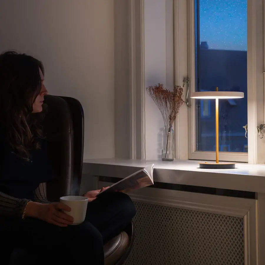 Asteria Move - Portable LED Table Lamp by Søren Ravn Christensen