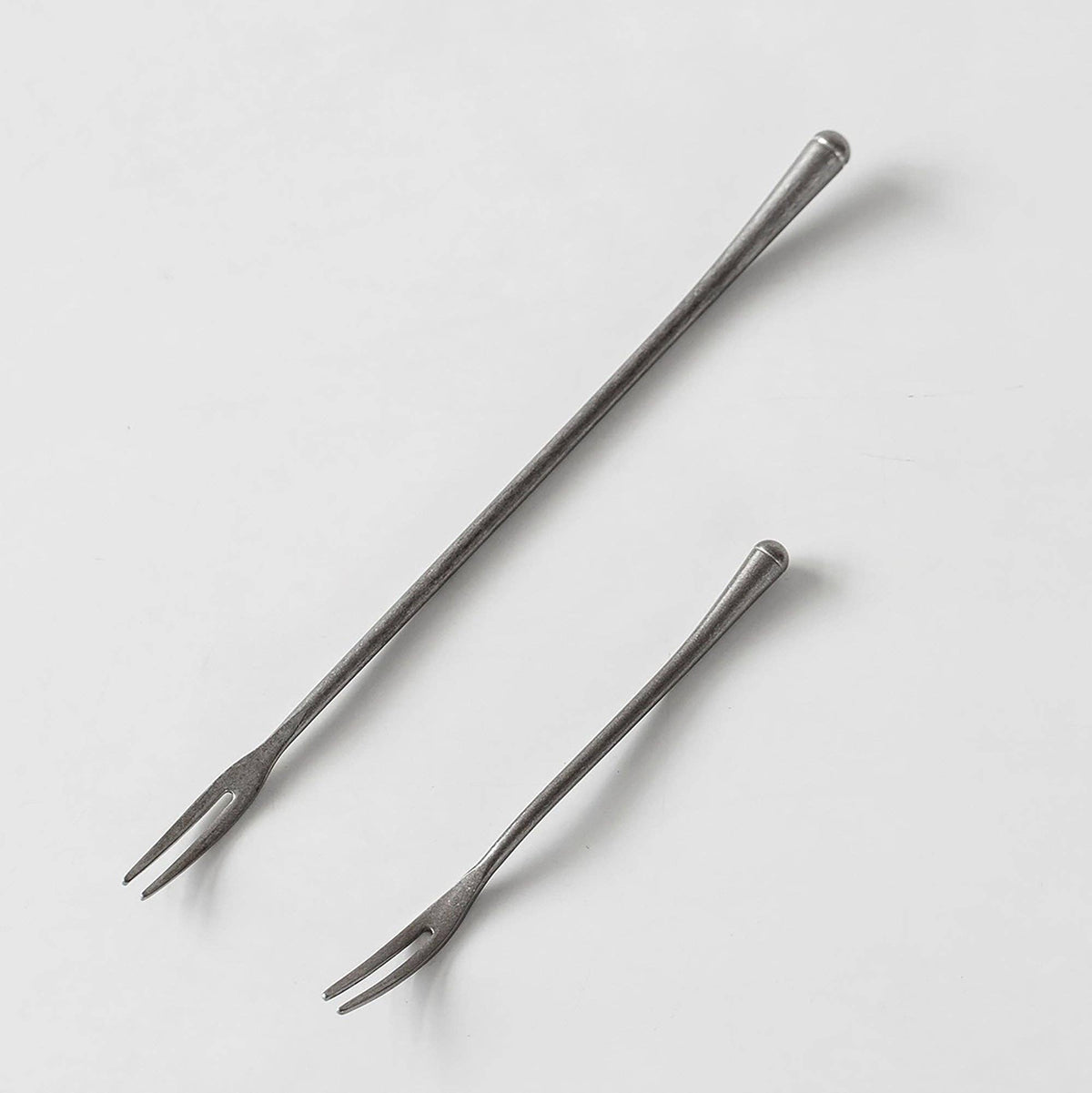 Japanese stainless steel cutlery, vintage matte finish