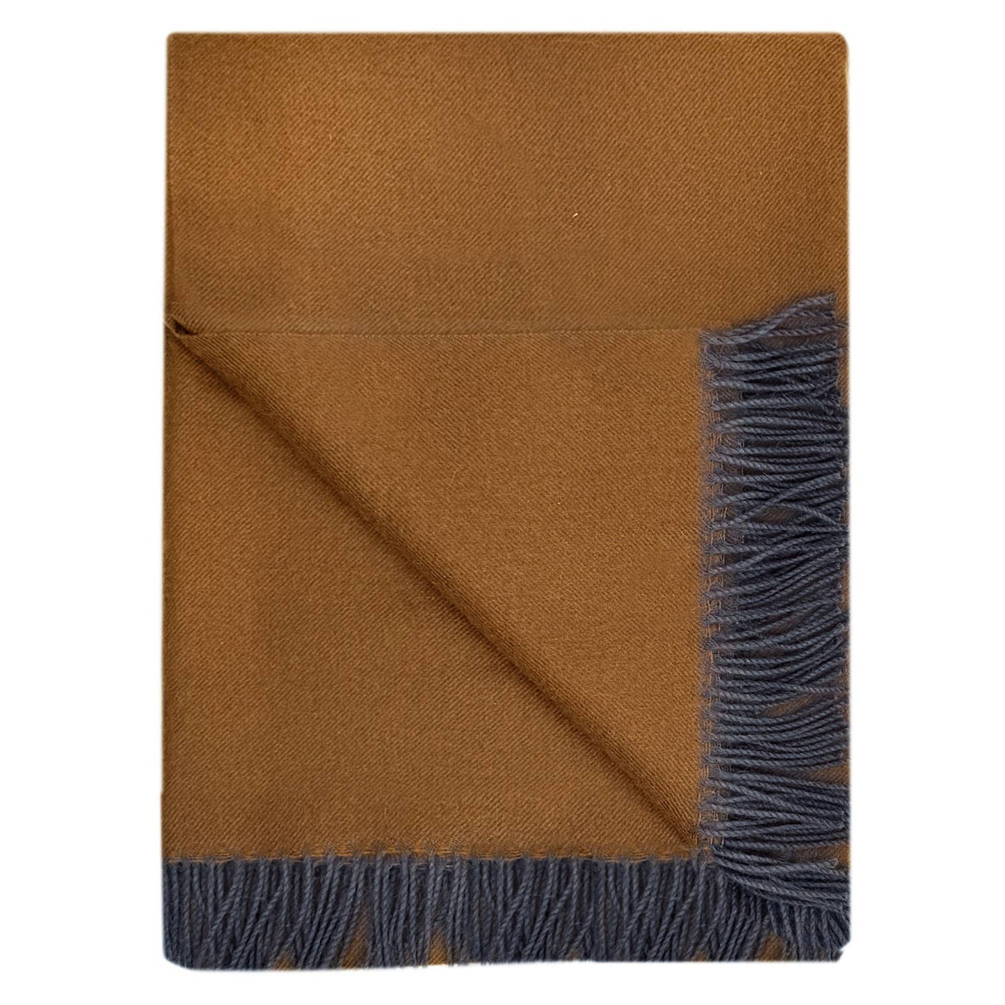 100% Baby Alpaca Throw - Tapenade