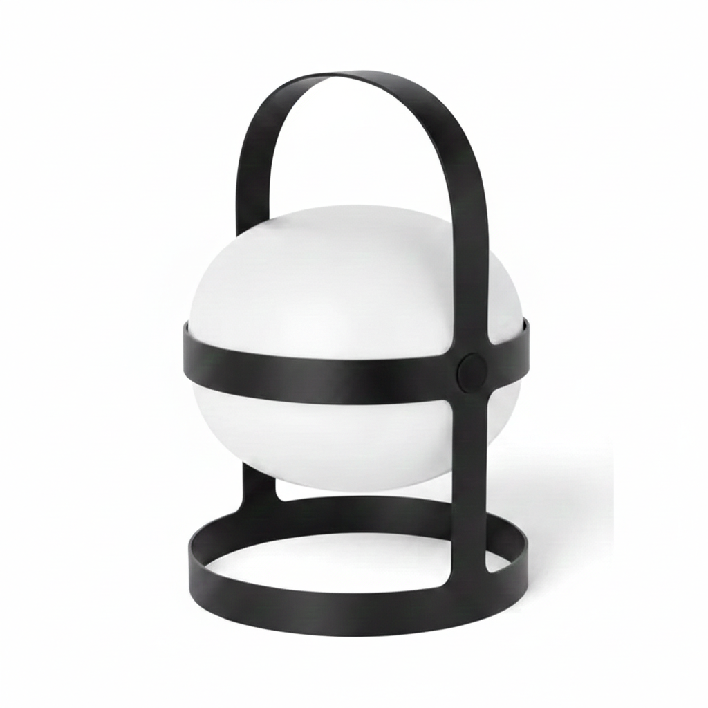 Rosendahl - Soft Spot - 13.4" Solar Lantern w/ Metal Frame
