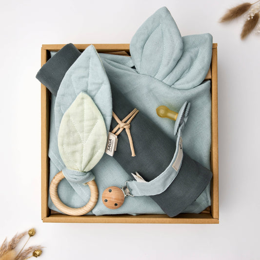 Baby Gift Box - Morning Mist - Sustainable & Organic
