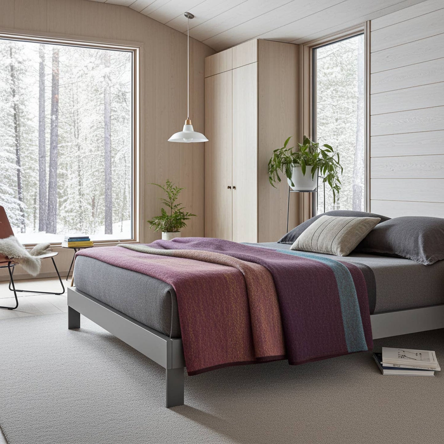 Alpaca Throw Blanket - Kaleidoscope