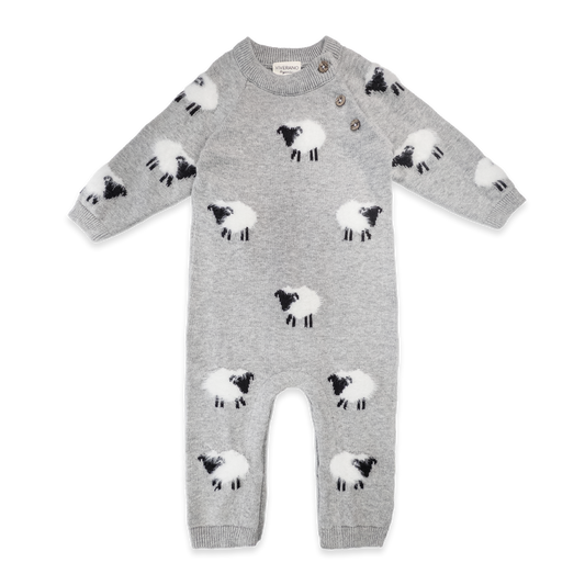 Furry Sheep organic jacquard sweater