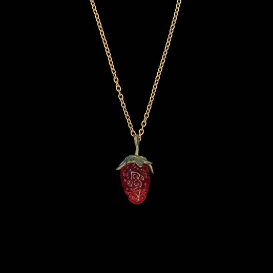 Strawberry Dainty Pendant