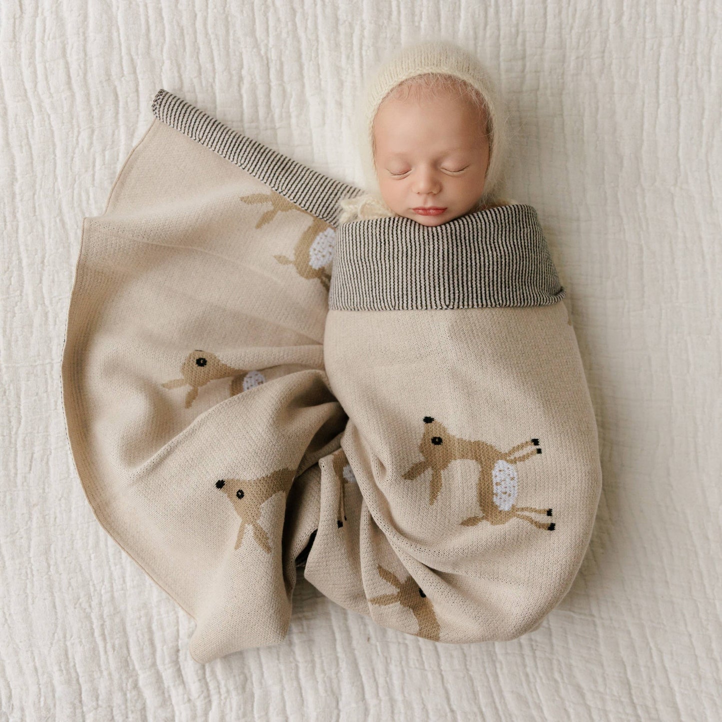 Luxury Soft Knit Receiving Blanket