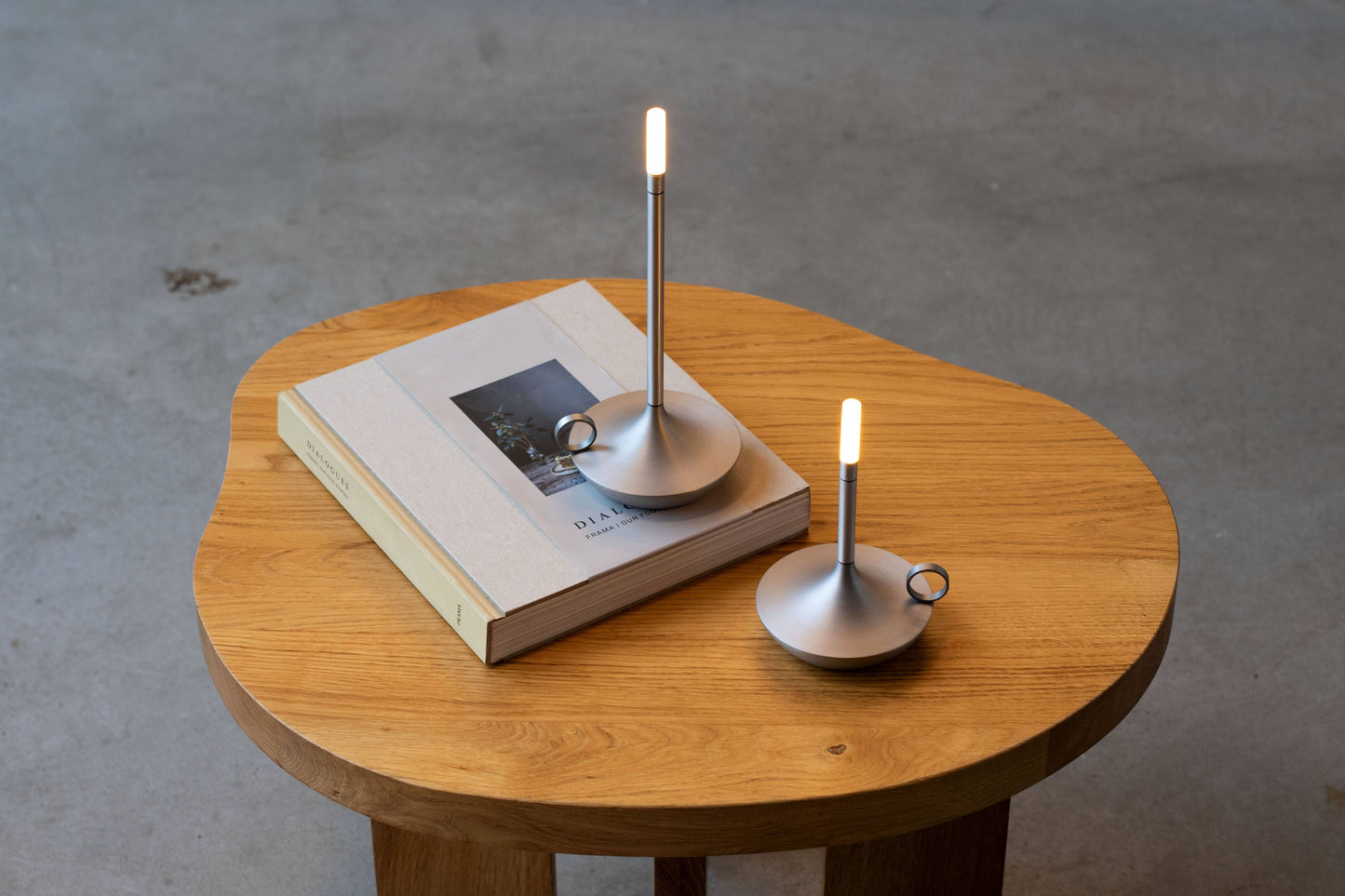 Wick Portable Rechargeable Candle Lamp