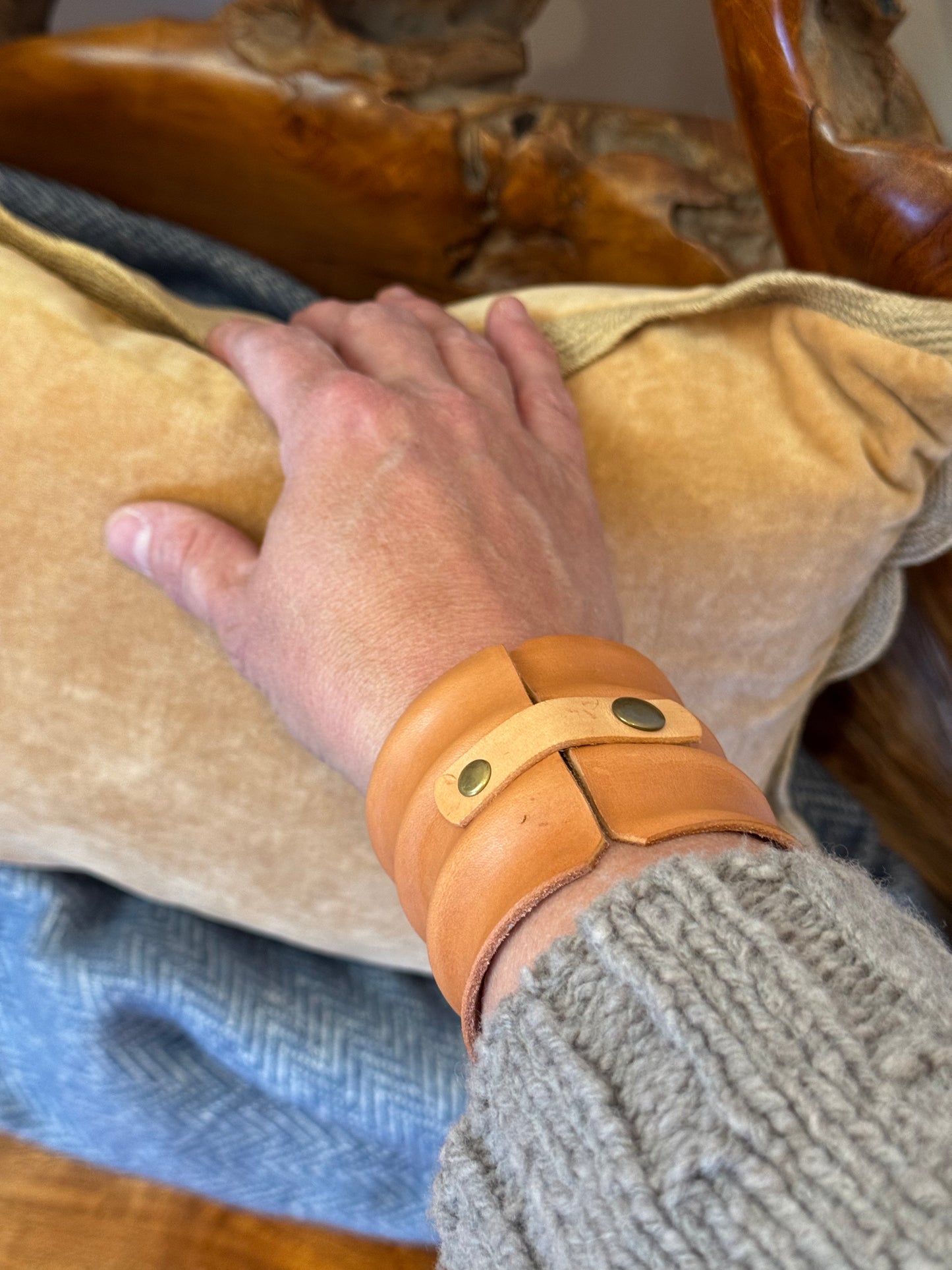 Handmade Leather cuff