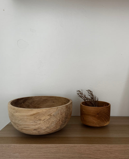 Hollow & Form Wooden bowl, large