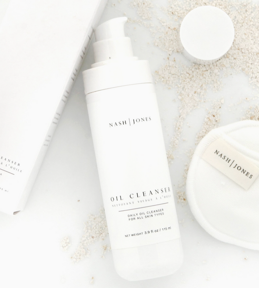 Nash Jones skincare product on a white background