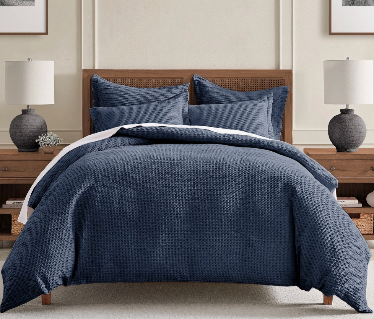 Cloud Waffle Duvet/Comforter Set