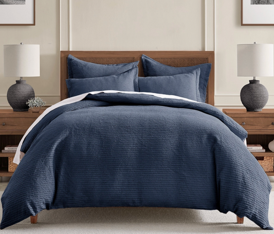 Cloud Waffle Duvet/Comforter Set