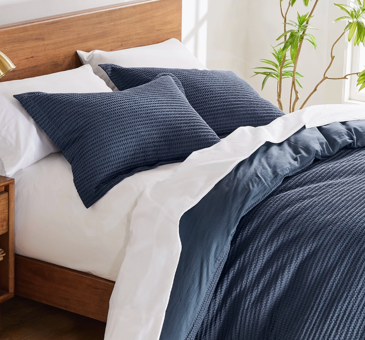 Cloud Waffle Duvet/Comforter Set