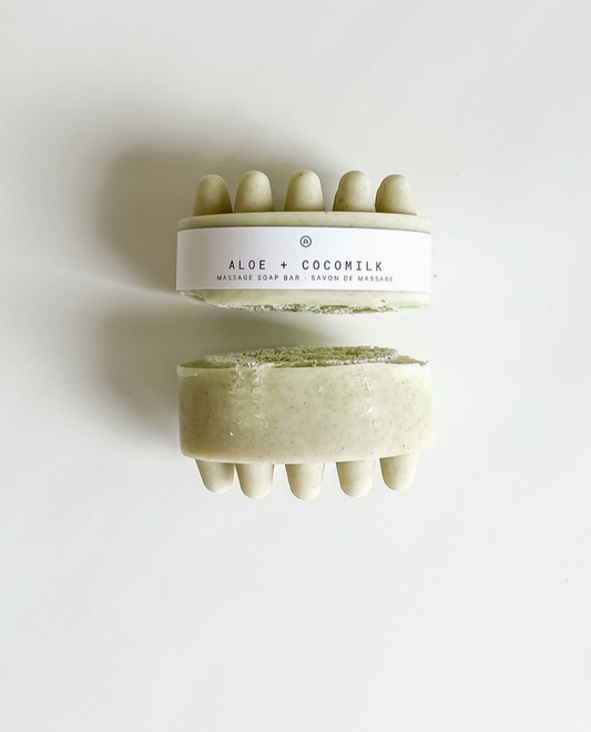 Aloe + Cocomilk Massage Soap Bar
