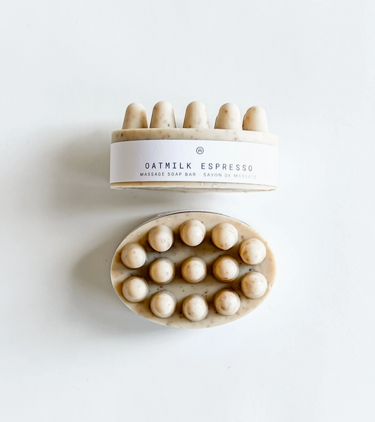 Oatmilk Espresso Massage Soap Bar