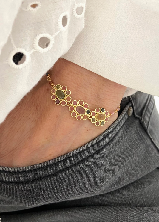 Rosie Flower Bracelet