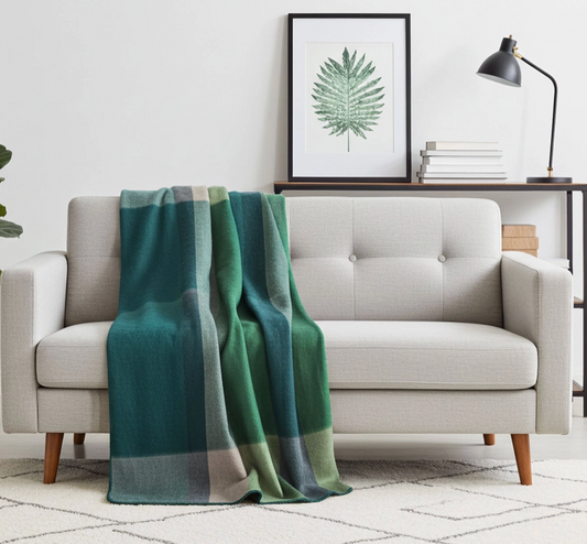Alpaca Throw Blanket - Alpine