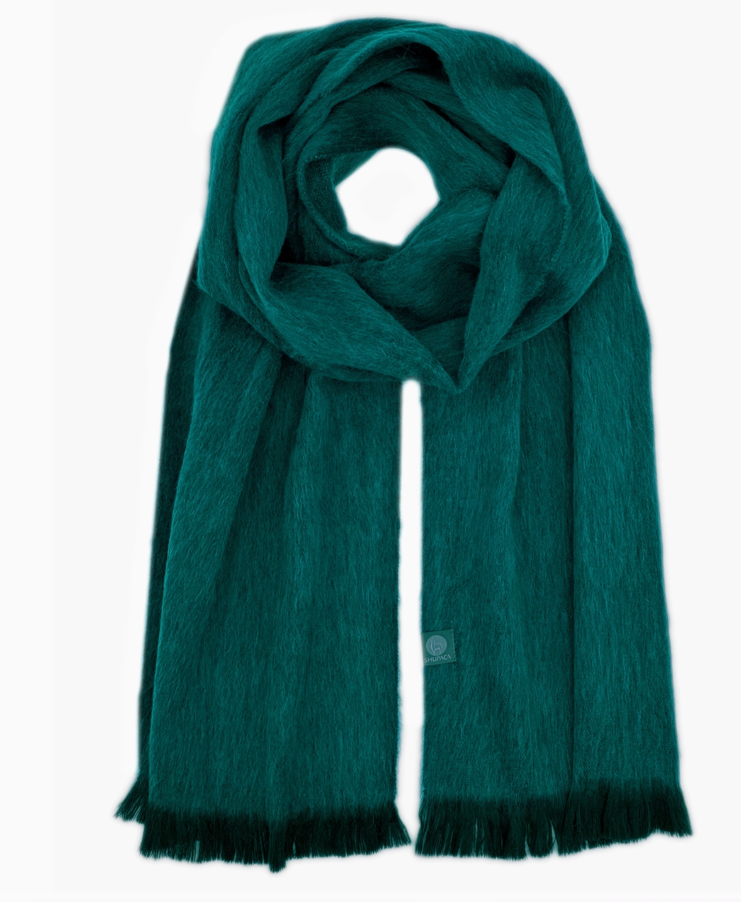 Alpaca Scarf - Emerald