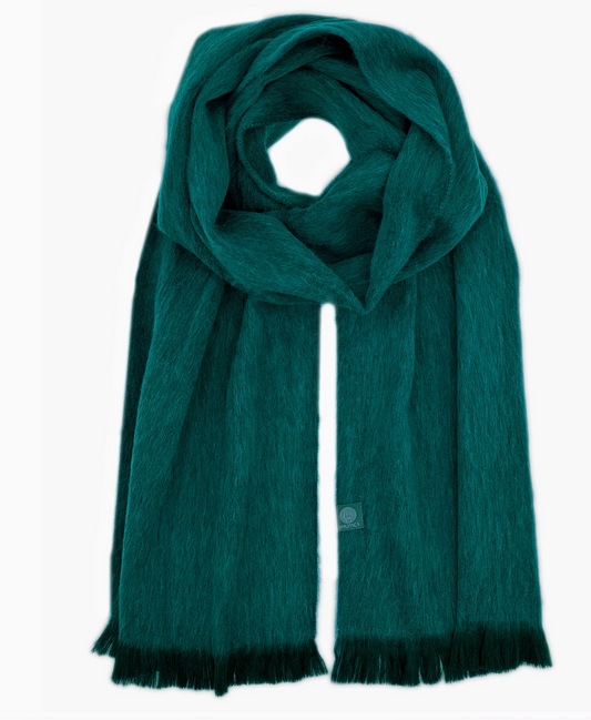 Alpaca Scarf - Emerald