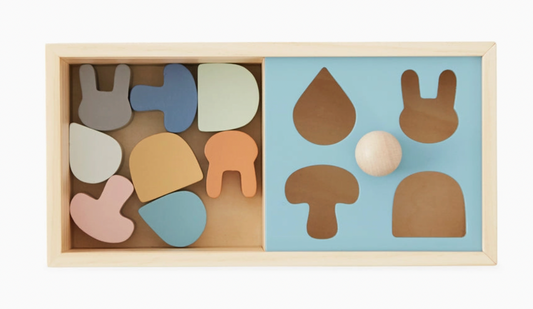 Wooden Puzzle Box - Nature