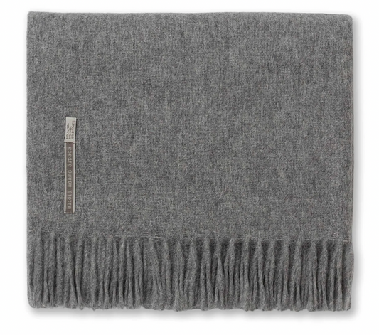 Patmos Throw, light grey