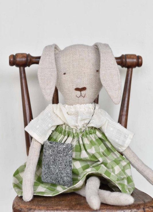 Ruthie the Rabbit – Gingham Skirt