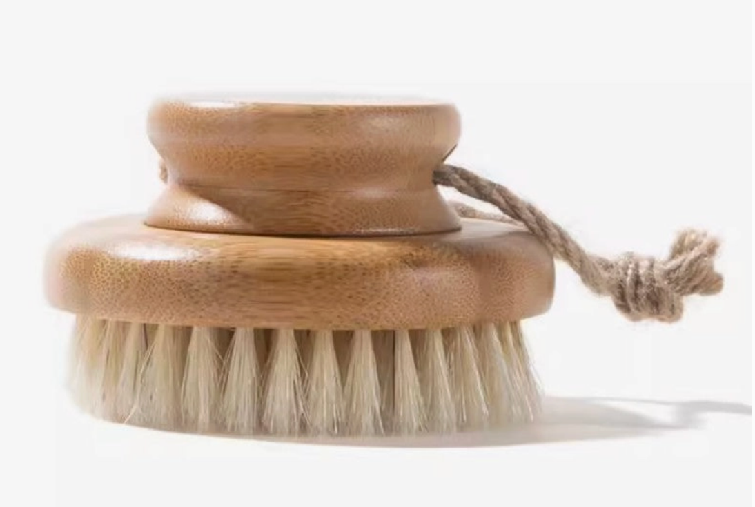 Dry Round Body Brush
