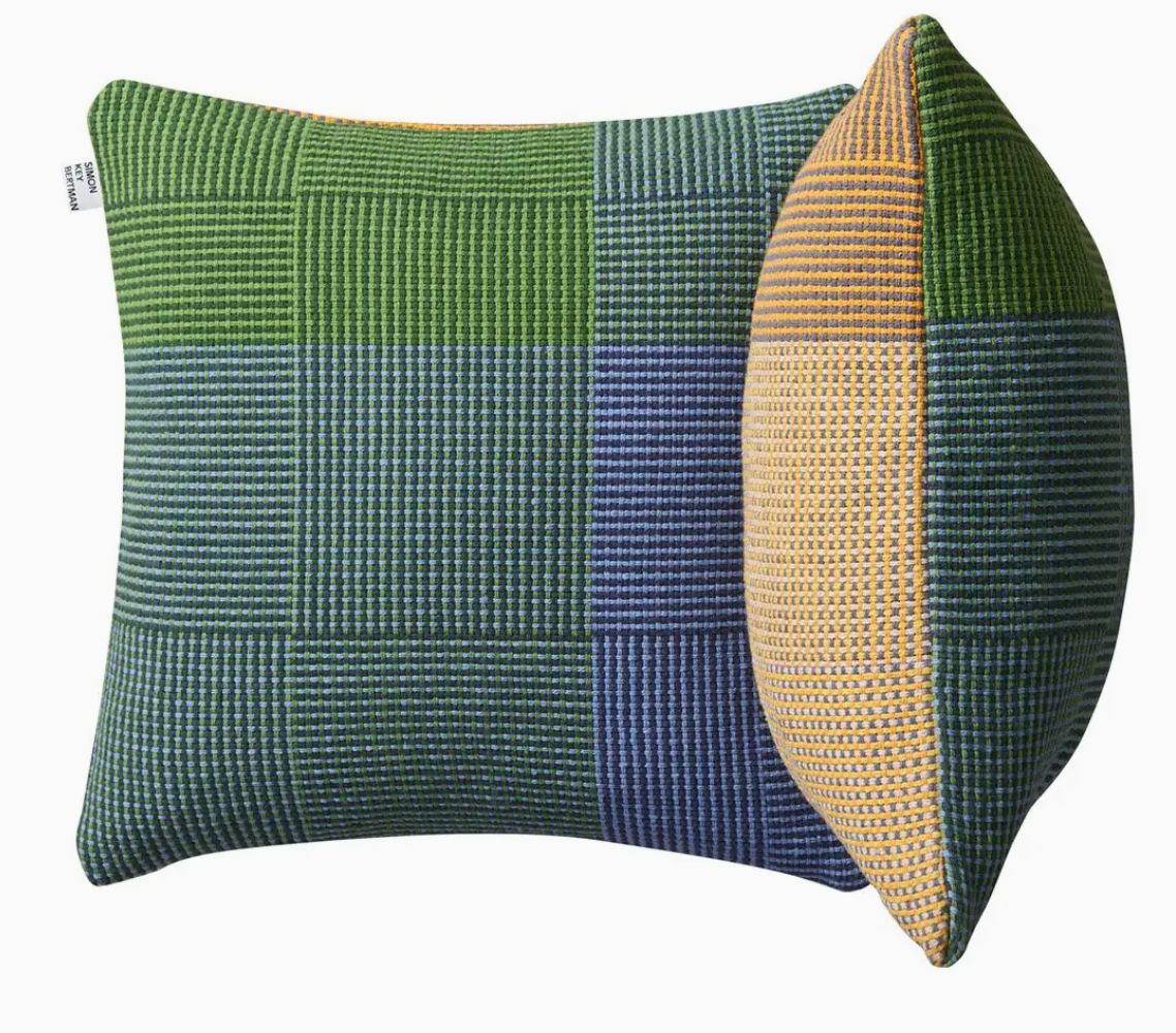 Napping Yellow & Petrol Pillow