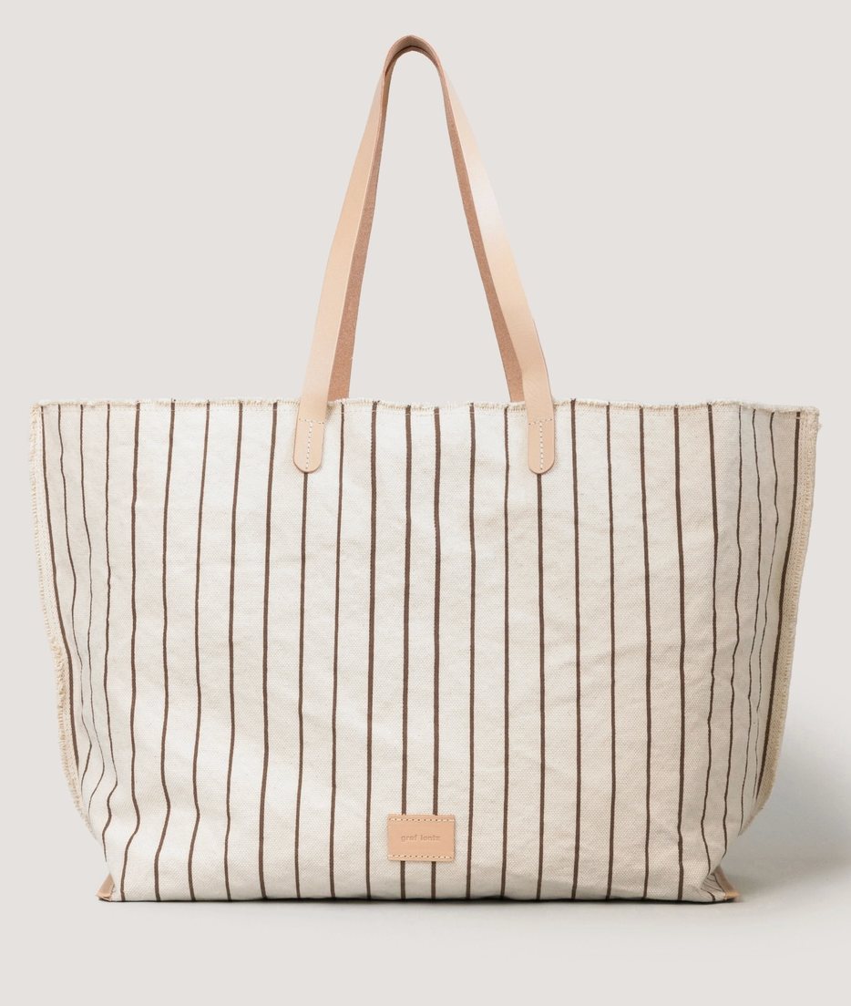 Hana Canvas Boat Bag - Seashell
