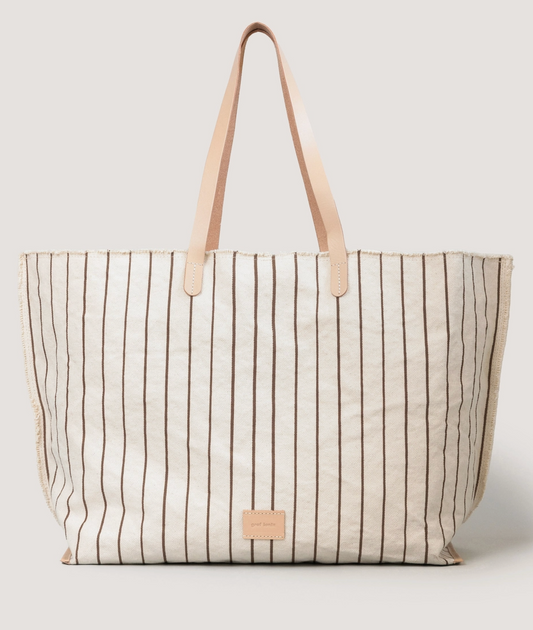Hana Canvas Boat Bag - Seashell