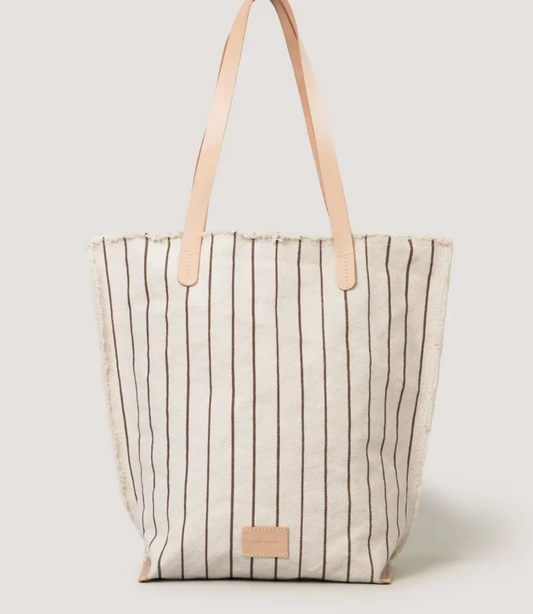 Hana Canvas Tote - Seashell
