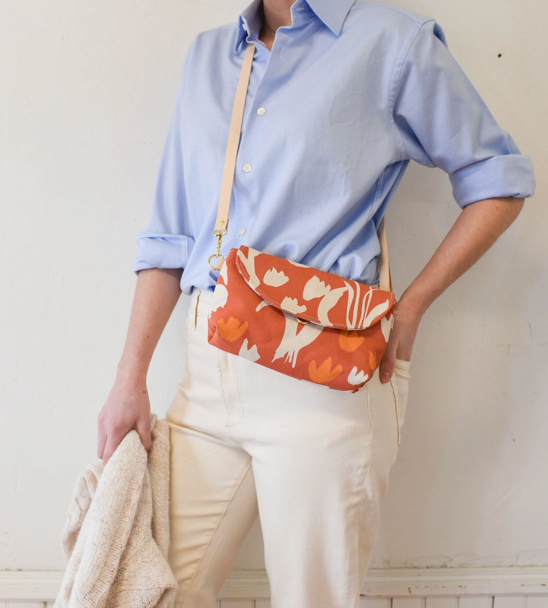 Libby Mini Crossbody Bag – Tulips Tan