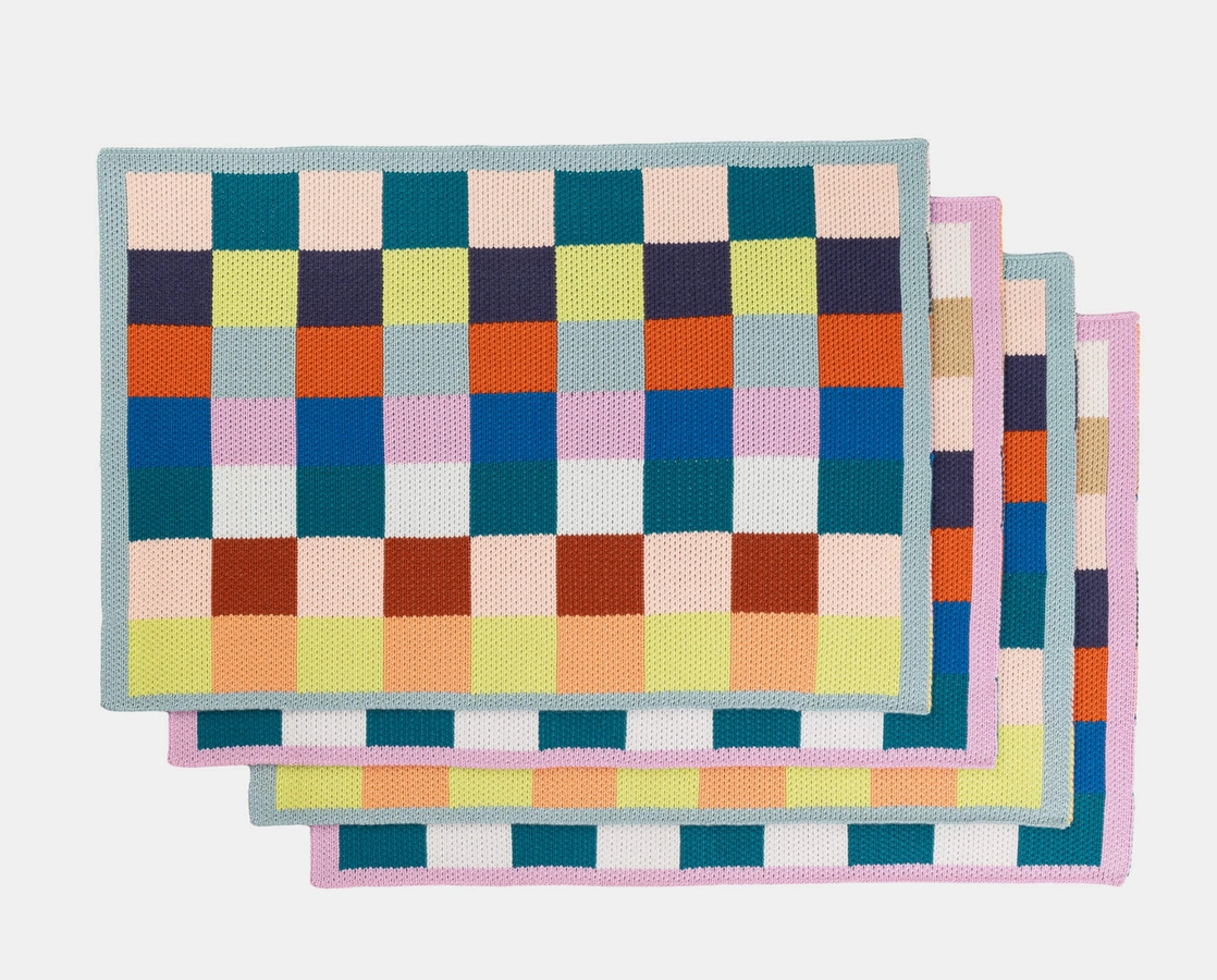 Color Patch Placemat Set