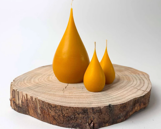 Teardrop candle, large