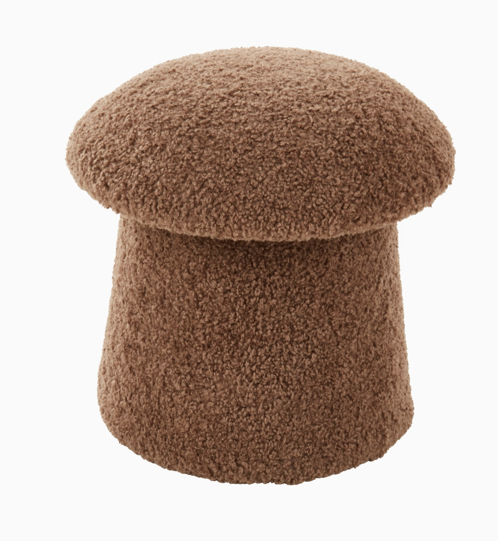 Mushroom Storage Ottoman