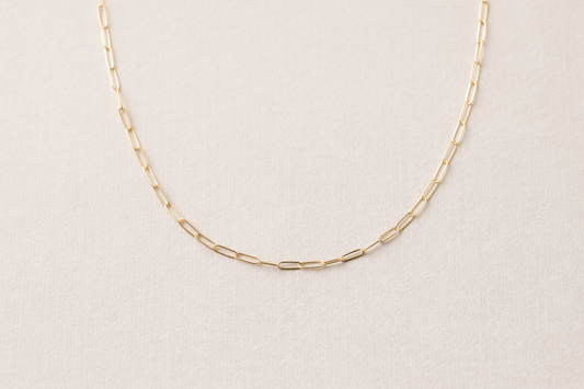 Nora Link Necklace | Gold Fill